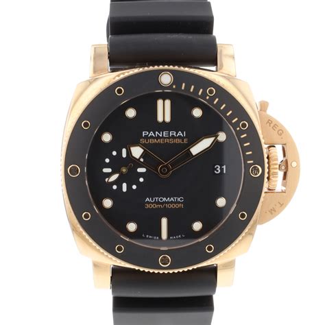 gold panerai|panerai underwater goldtech 42mm.